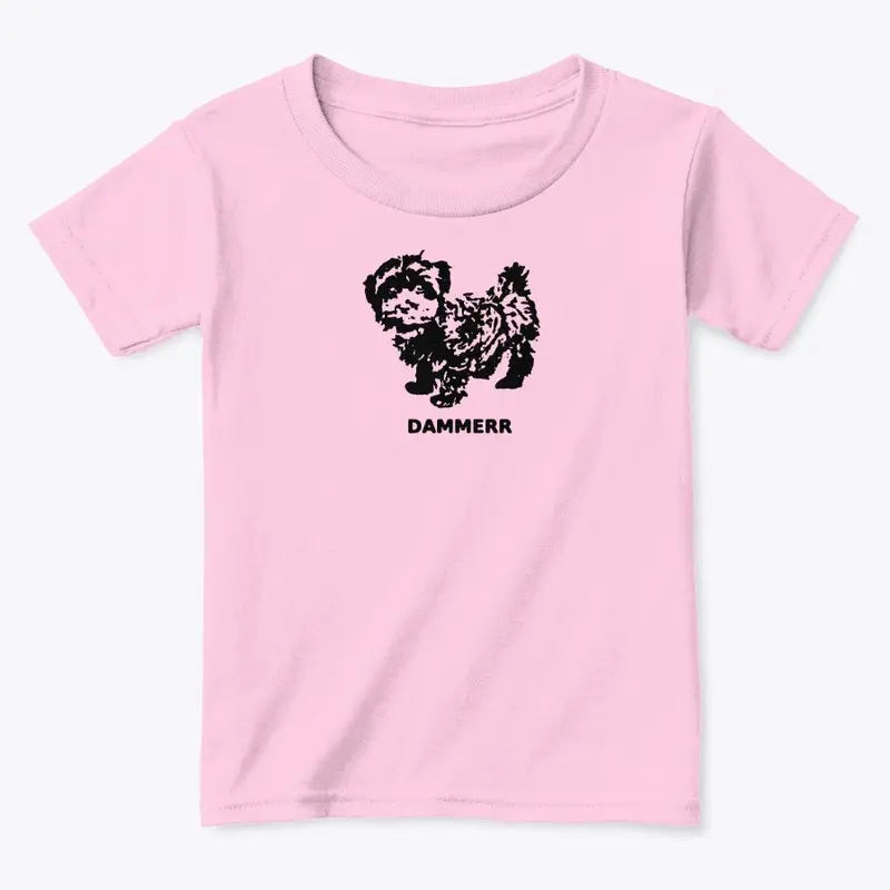 Pink toddler's t